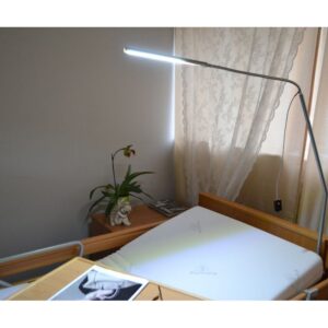 Lampka do łóżka rehabilitacyjnego